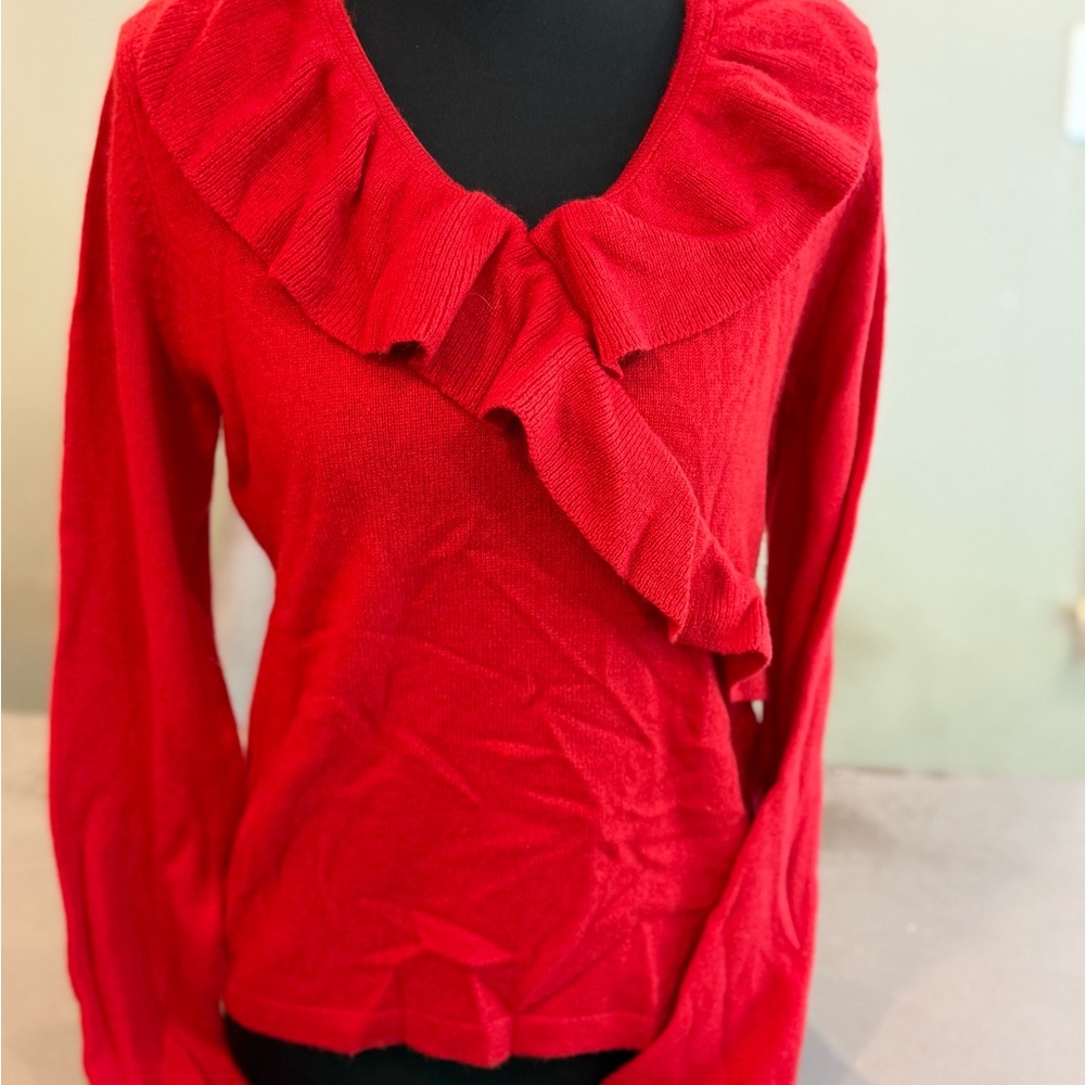 Charter Club Cashmere Red Sweater